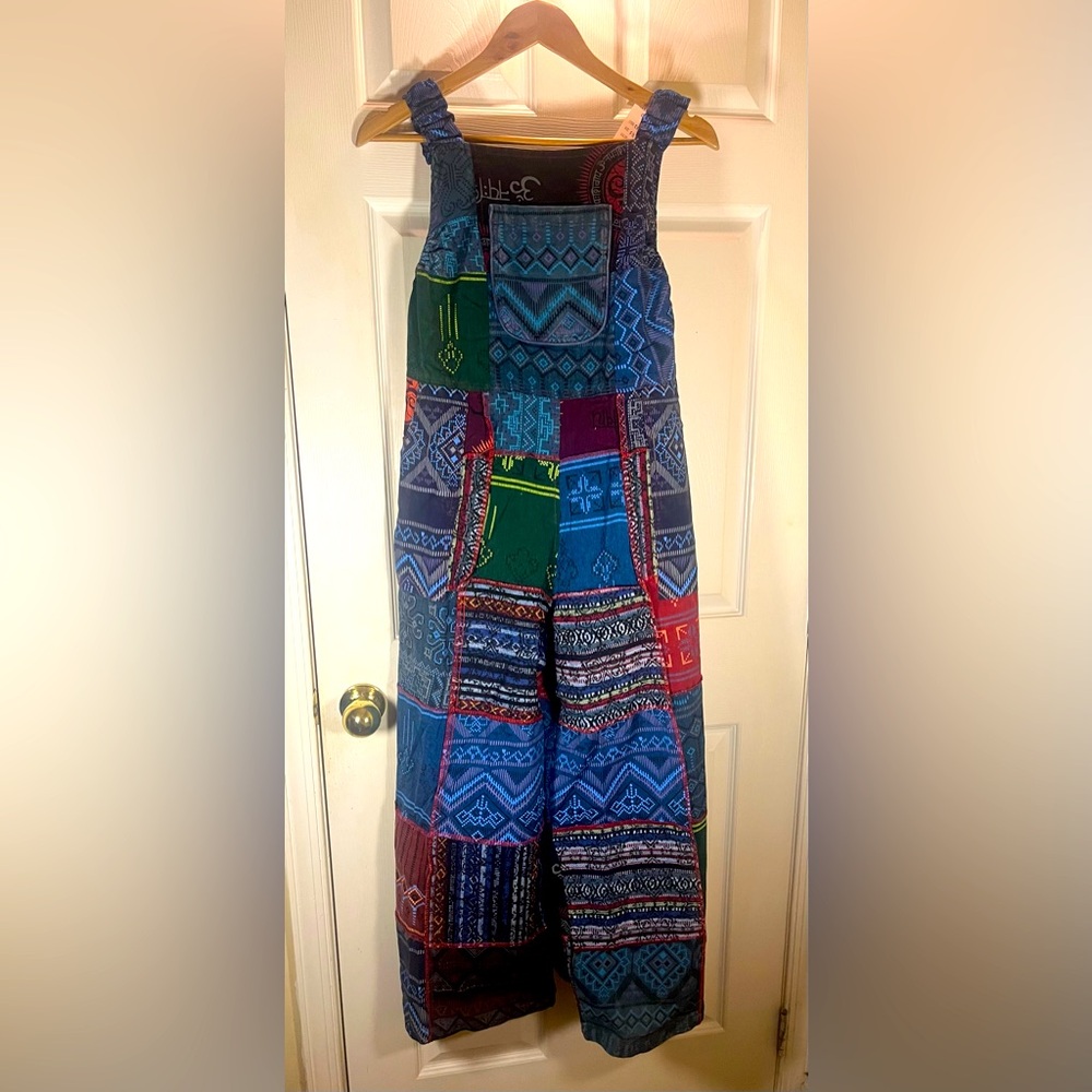 Patchwork Bohemian Jumpsuit